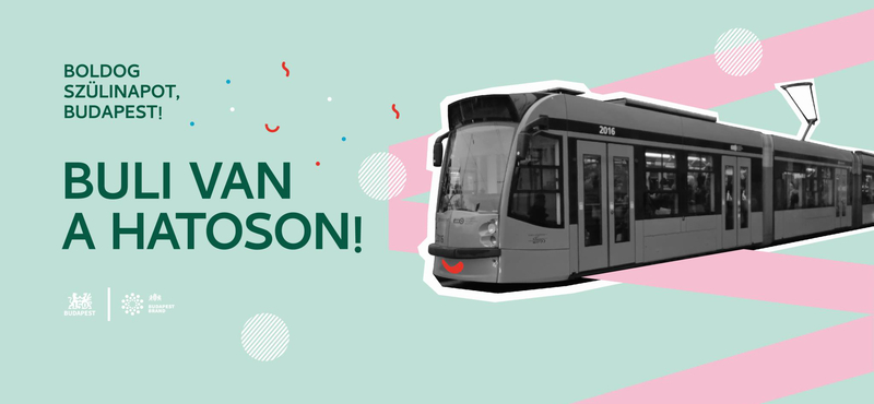 Péntek este buli lesz a 6-os villamoson