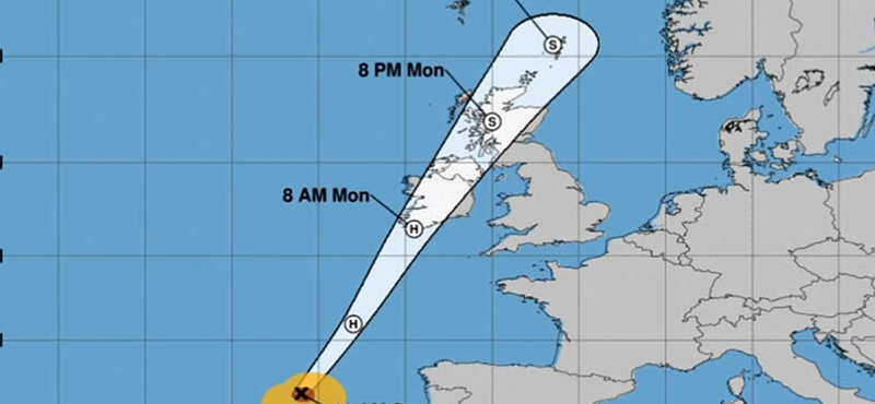 Ophelia megszelídül, mire a Brit-szigetekhez ér, de így is pusztíthat
