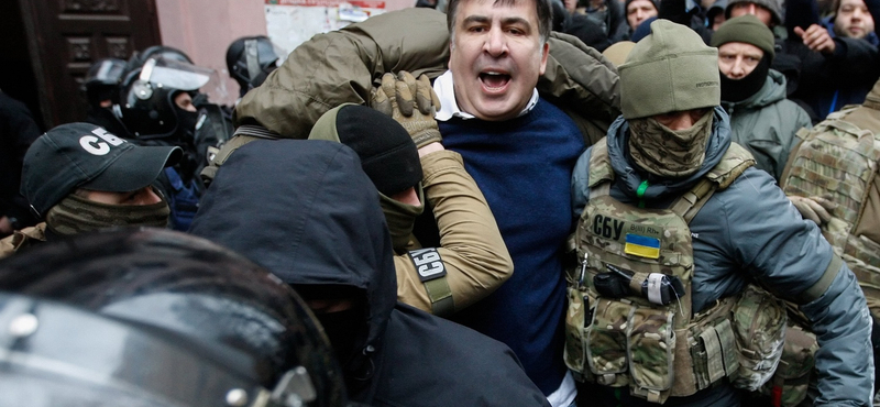 Ukrán belviharok: Szaakasvili 24 órát kapott, hogy feladja magát