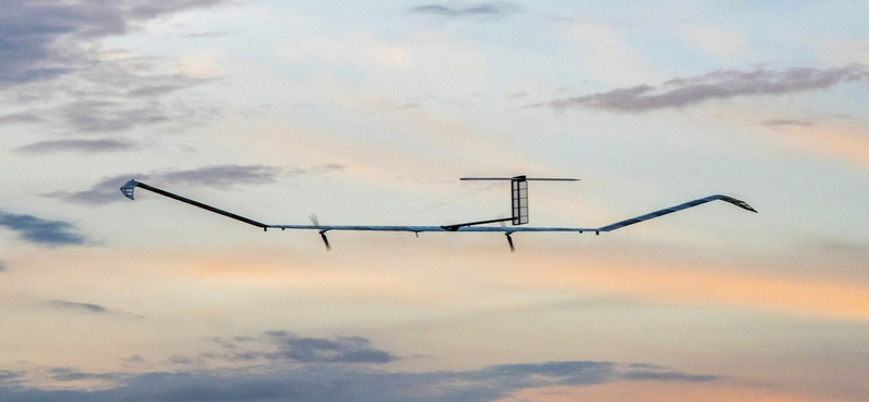 25 napig volt levegőben az Airbus kis repülője, és csak napenergiára volt szüksége