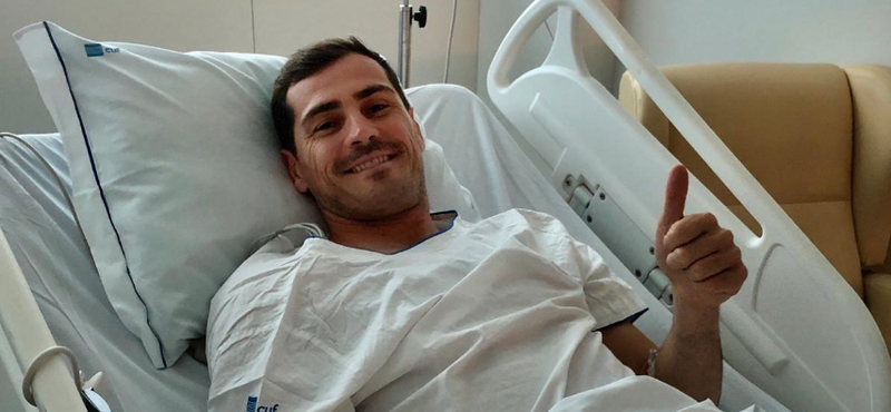 Látványos akcióval kívántak jobbulást Iker Casillasnak a Porto szurkolói