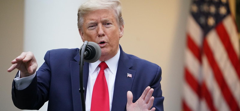 Trump a bevándorlás felfüggesztésével állítaná meg a koronavírust