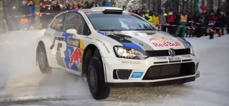 Káprázatos videó: így ralizta át az évet Ogier a VW Polo WRC-vel