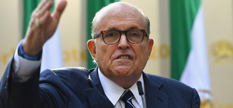 Felfüggesztették Rudy Giuliani ügyvédi engedélyét