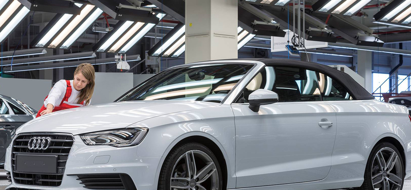 Elindult az új győri Audi kabrió gyártása