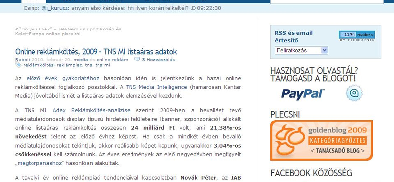 Milyen lesz 2011 az online hirdetések piacán?