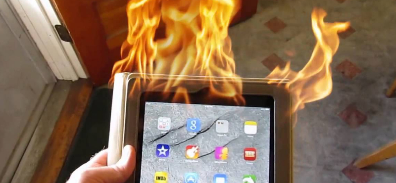 Beperelte az Apple-t a feleség, akinek meghalt a férje egy kigyulladt iPad okozta tűzben