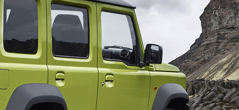 Egészen jól mutat az 5 ajtós Suzuki Jimny