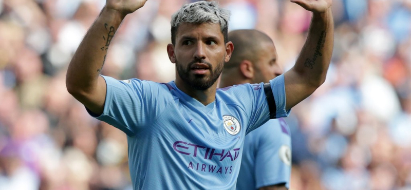 Agüero autóbalesetet szenvedett