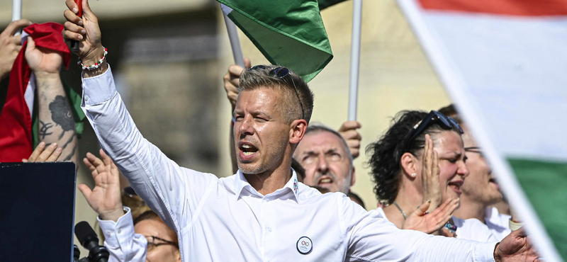Magyar Péter szerint az iskolai telefonhasználat ügye gumicsont, de ott lesz a hétfői tüntetésen