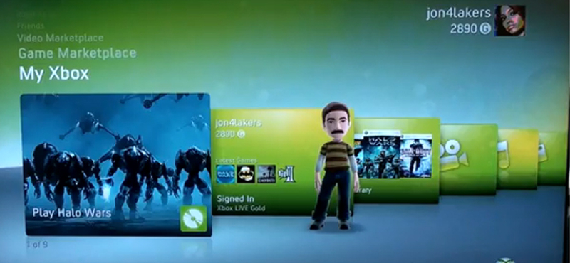 A nap videója – új Xbox dashboard, bemutató és teszt