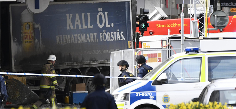 Stockholmi gázolás: tovább folyik a hajtóvadászat