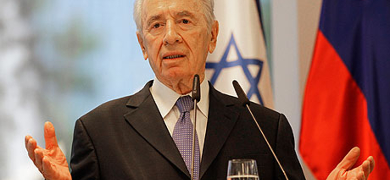Agyvérzést kapott Simon Peresz