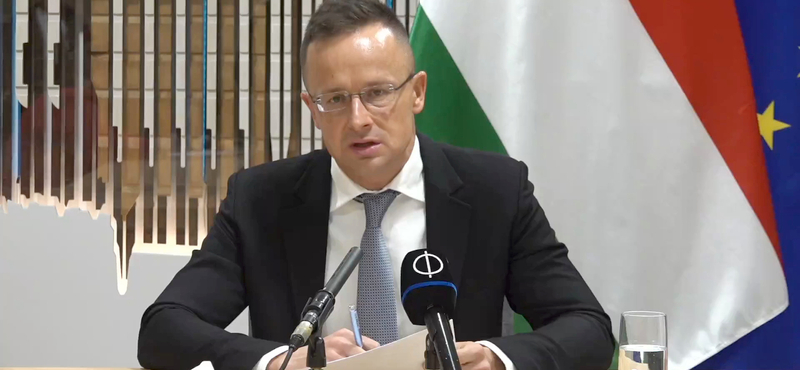 Az ukrán elnöki hivatal vezetőjével tárgyalt Szijjártó