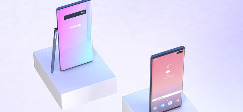 Kiszivárgott: ilyen színekben árulják majd a Galaxy Note10-et