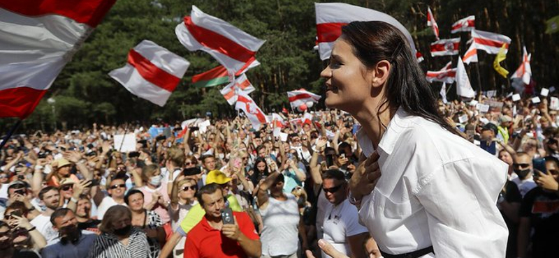 Cihanouszkajának több mint elege van a politikából