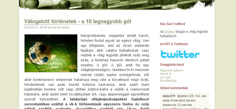 Labdarúgás: A tíz legnagyobb vb-gól