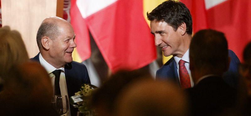 Scholz kancellár Kanadában keres alternatívát az orosz gázra