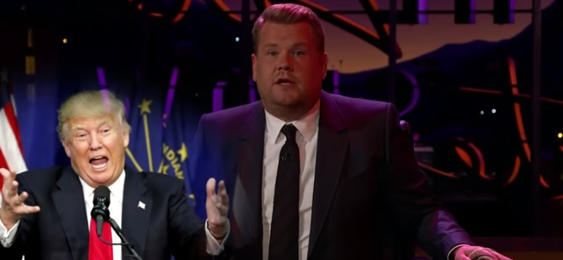 James Corden még egyszer utoljára jól kiparodizálja Trumpot