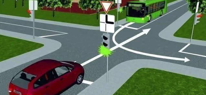 Itt a válasz, hogy a busznak vagy az autónak van-e elsőbbsége