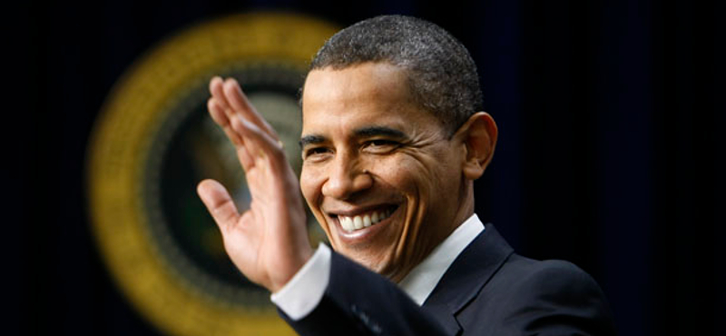 Obama álnéven telefonált be a rádiós műsorba - videó