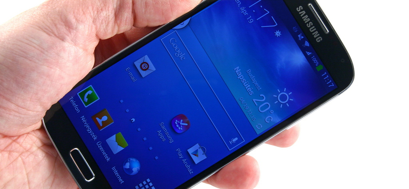 Samsung Galaxy S4 teszt: hangos igen, nagyon halk de