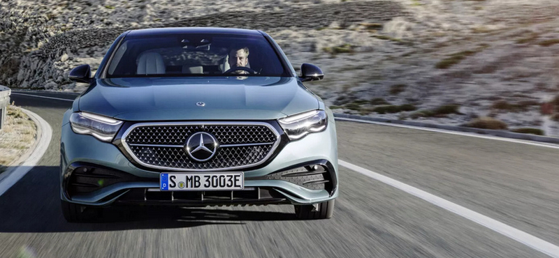 Íme a magyar kéz által rajzolt új kombi Mercedes E-osztály
