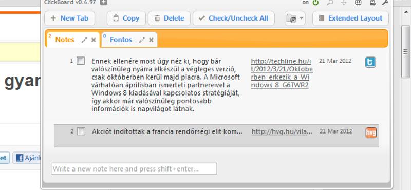 Jegyzeteljünk fontos információkat weboldalakról, egy kattintással!