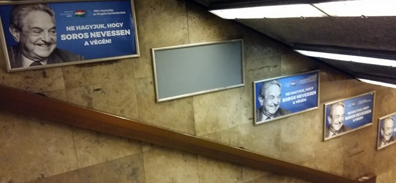 A népművészet megoldotta: üres plakáthely se legyen Soros nélkül