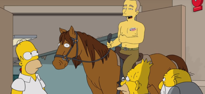A Simpson család szerint Putyin már rég meghekkelte az amerikai választást