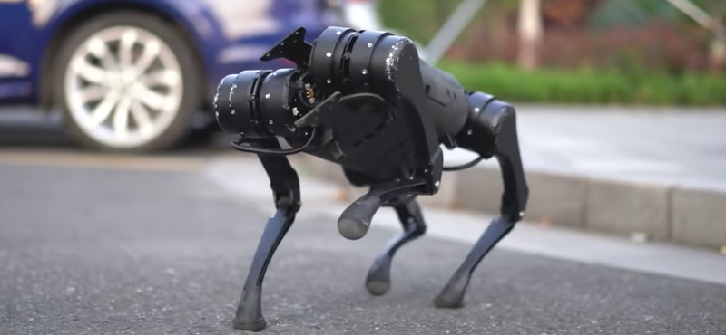 Kínának is van már saját robotkutyája, háziállatnak szánják