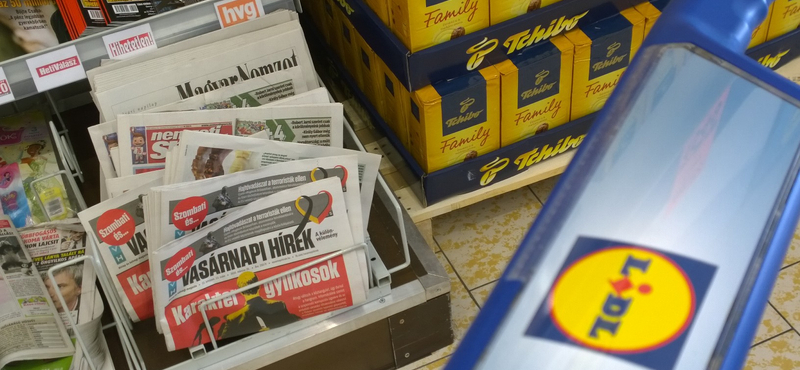 A Lidlből nem tiltották ki a Magyar Nemzetet