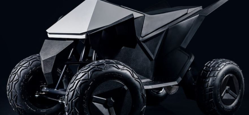 Újabb piaci rést talált a Tesla: itt a gyerekeknek szánt Cyberquad