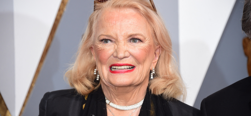Meghalt a Szerelmünk lapjai sztárja, Gena Rowlands