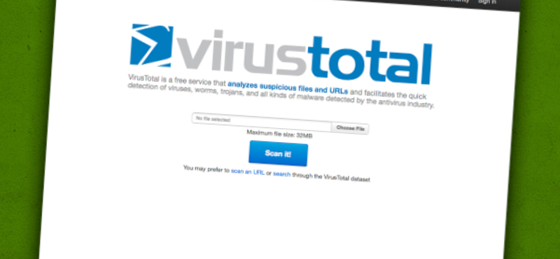 Megújult a Virustotal: új külső és nagyobb fájlok feltöltése!