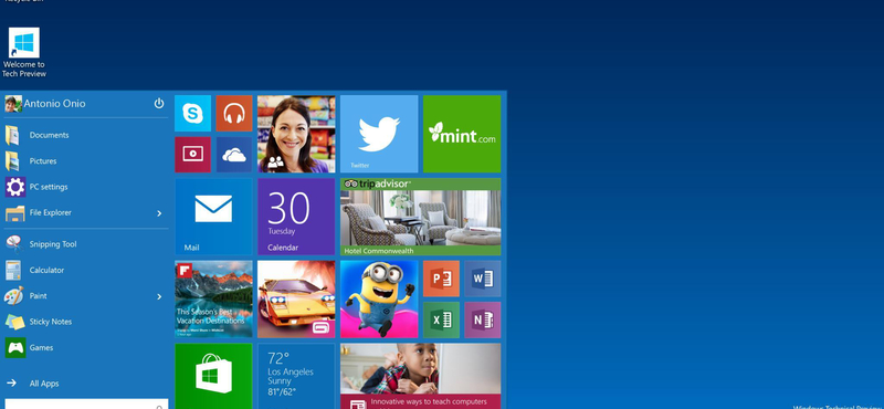 Bemutatták: itt a kissé színtelen-szagtalan Windows 10