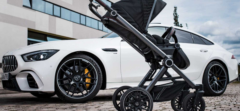 Sportos babakocsival rukkolt elő a Mercedes-AMG