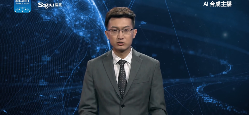 Kína megcsinálta soha el nem fáradó Szellő Istvánját: a mesterséges intelligencia mondja a híreket