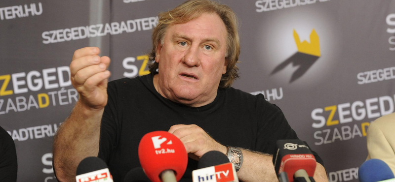 Depardieu máris összehaverkodott Bodrogi Gyulával Szegeden