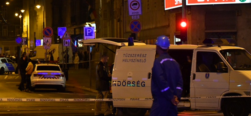 Rendőrök sérültek meg a Teréz körúti robbanásban - fejlemények