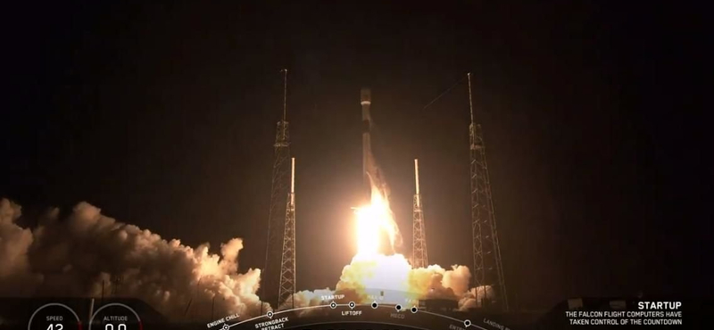 Videó: Fellőtte a SpaceX az első 60 műholdat, ami internetet szór a Földre