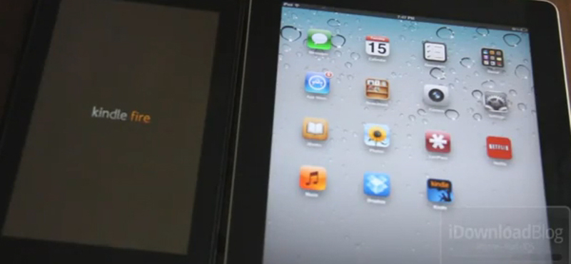 A nap videója: Kindle Fire versus iPad 2. Melyik a jobb?