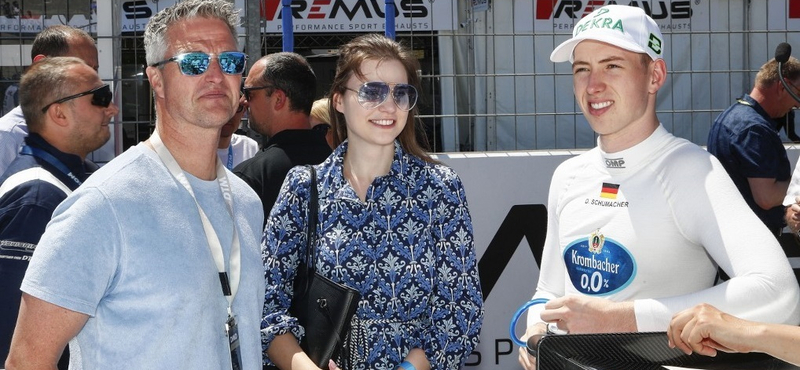 Ralf Schumacher fia nagyon örül, hogy az apja megtalálta a szerelmet