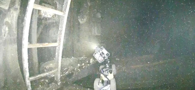 Először sikerült felvételt készíteni a fukusimai atomerőmű 1-es reaktorroncsában – íme a képek