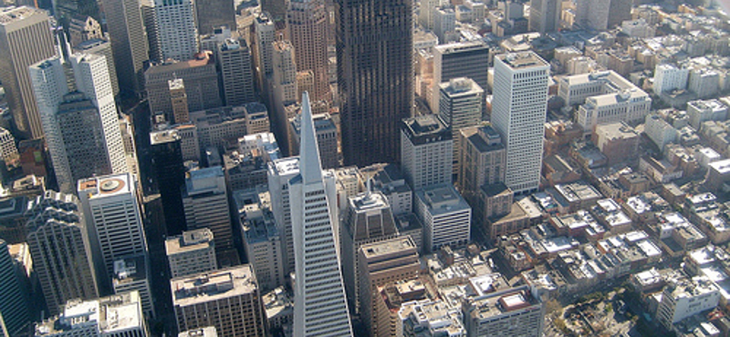 San Francisco város modellje - 100 ezer fogpiszkálóból