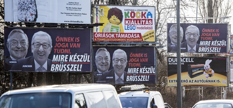 Hiába szedik le a junckeres plakátokat, levélben és hirdetésben folytatják a propagandát
