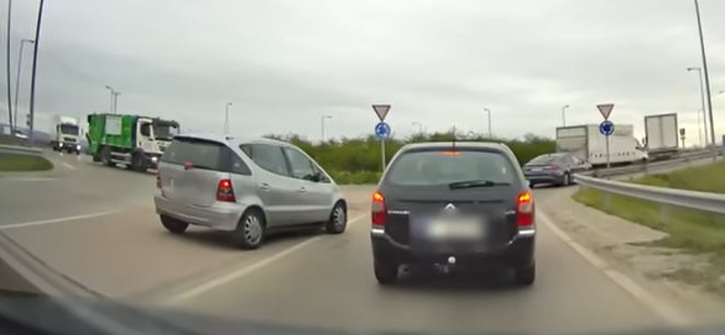 A közutasok kameráján is felbukkant az M0-son ámokfutó Mercis