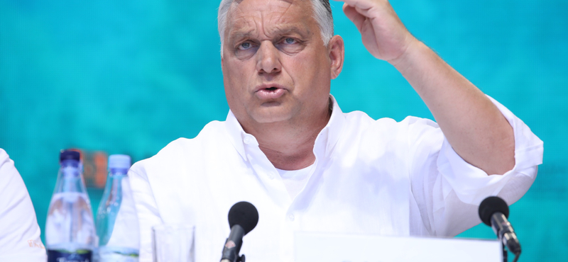 Orbán Viktor Tusványoson: A világ nekünk tartozik, és ezt a tartozást be fogjuk vasalni