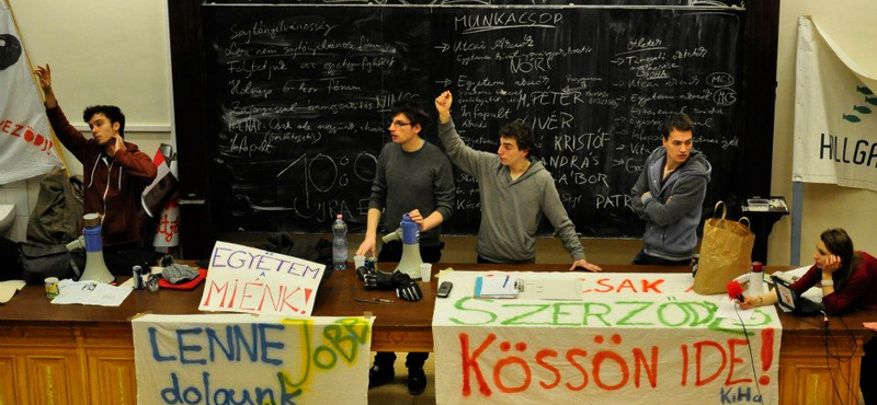 Ma kezdődik: flashmob sorozatot terveznek az egyetemfoglalók