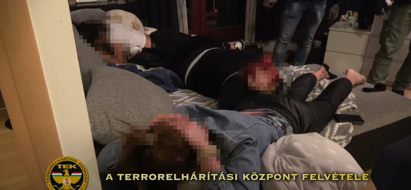 Épp kokainpartit tartottak egy budapesti lakásban, amikor megérkezett a TEK